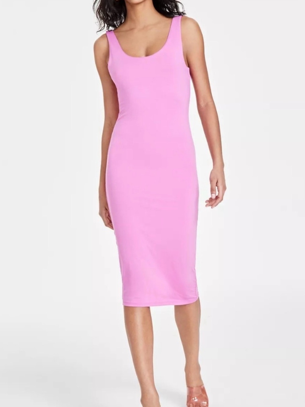 Women's Sleeveless Midi Bodycon Dress